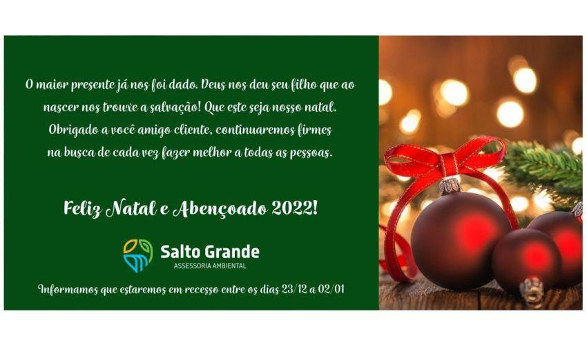 Recesso - Fim de ano 2021!!